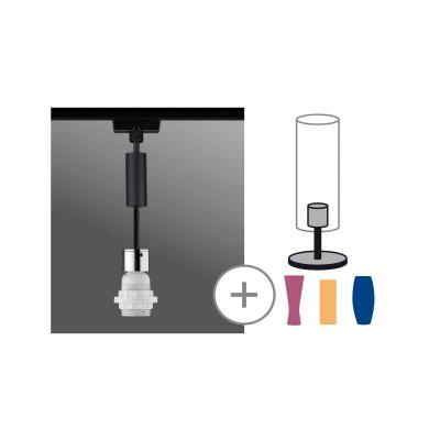 PAULMANN  URail 2Easy Basic suspension noire mate