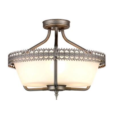 ELSTEAD Plafonnier crown fer 3x60w e27