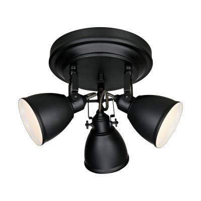 MARKSLOJD Marksl&ouml;jd Plafonnier Fj&auml;llbacka &agrave; 3 lampes, noir