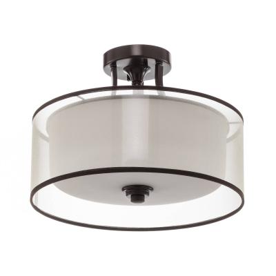 KICHLER Plafonnier lacey 3x100w bronze fonc&eacute;