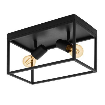 EGLO  Plafonnier Silentina &agrave; 2 lampes, 36x18&nbsp;cm