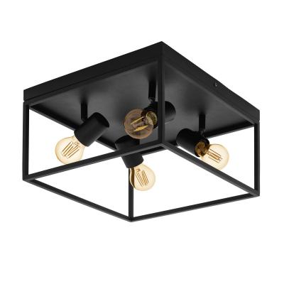 EGLO  Plafonnier Silentina &agrave; 4 lampes, 36x36&nbsp;cm