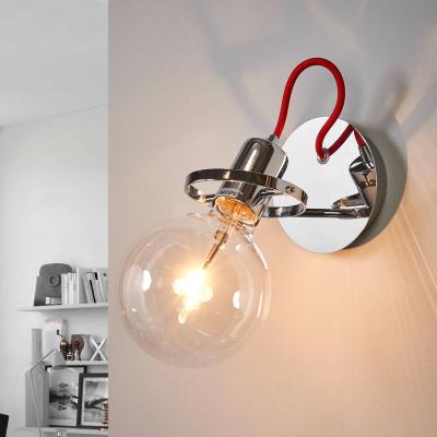 IDEAL LUX Applique murale Chrom&eacute;e radio 1 ampoule - Chrome