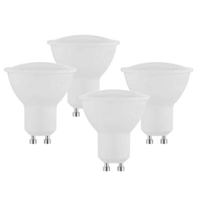 MULLER LICHT R&eacute;flecteur LED GU10 5W 2&nbsp;700K lot 3+1 320lm mat
