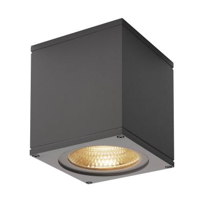 SLV Plafonnier ext&eacute;rieur  , anthracite, LED, 21W, 3000K, IP44