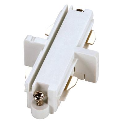 SLV  143091 longitudinal coupler for 1-phase high-voltage track, white