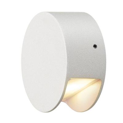 SLV Applique ronde design Pema LED IP44 H9 cm - Blanc