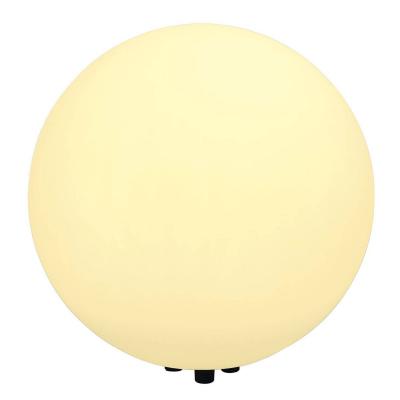 SLV Rotoball floor 50 luminaire ext&eacute;rieur, blanc, e27, max. 24w, ip44