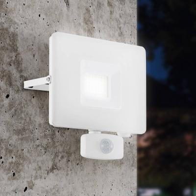 EGLO  Spot d'ext&eacute;rieur LED Faedo 3 capteur, blanc, 30&nbsp;W