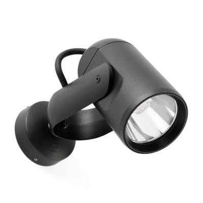 FARO BARCELONA  Spot mural d&acute;ext&eacute;rieur LED Slot, profondeur 20&nbsp;cm