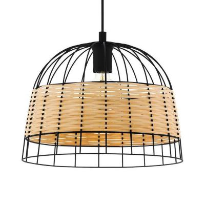 EGLO  Suspension Anwick en acier/rotin, &Oslash; 37&nbsp;cm