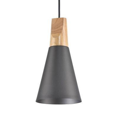 MAYTONI Suspension en m&eacute;tal grise 14 cm Bicones - 