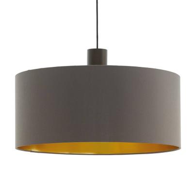 EGLO Concessa plafonnier suspension cylindrique marron fonc&eacute;