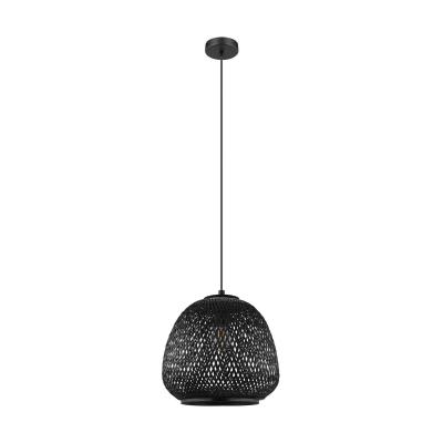 EGLO  Suspension Dembleby &agrave; 1 lampe, noire