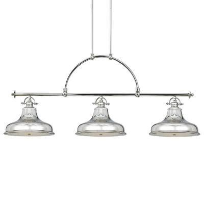 QUOIZEL Suspension Emery, argent, 3 ampoules