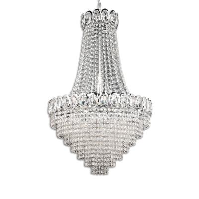 SEARCHLIGHT  Louis Philipe - Lustre &agrave; 6 ampoules au fini chrom&eacute;, E14