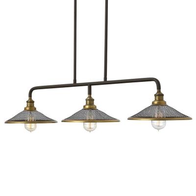 HINKLEY Chandelier rigby bronze 3x60w e27