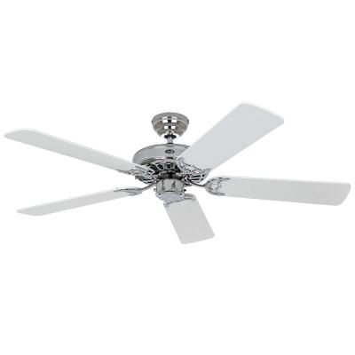CASAFAN  Ventilateur Classic Royal 132 chrom&eacute;/blanc-gris