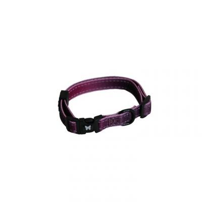MARTIN SELLIER Collier pour chien Reflex - Bordeaux - L45-65cm 
