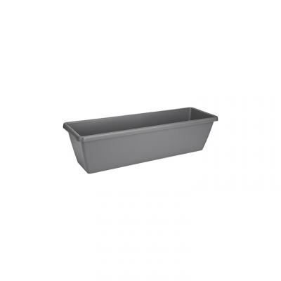ELHO Jardini&egrave;re rectangulaire Barcelona XL - 60 cm - Anthracite - 