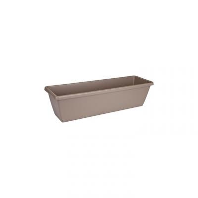 ELHO  - Jardini&egrave;re rectangulaire Barcelona xl - 60 cm - Taupe Taupe