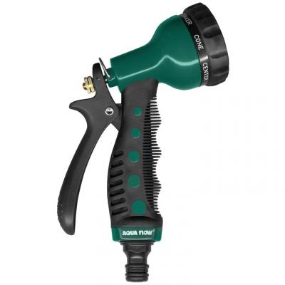 JARDIBRIC Pistolet m&eacute;tal gain&eacute; 7 jets - Gamme Traditionnelle - 