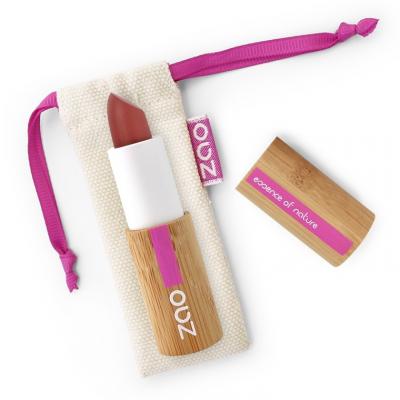ZAO  - Rouge &agrave; L&egrave;vres mat / 3.5 Gr - Couleur : Rose Rouge