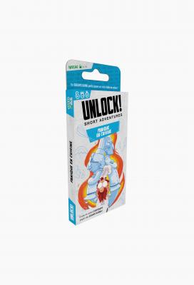 ASMODEE Jeu d'escape game  Unlock Short Adventure Panique en cuisine