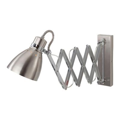 STEINHAUER Sienna jump applique dome acier bross&eacute;, chrome poli