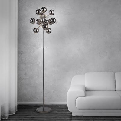 NAVE N&auml;ve Lampe sur pied Wakusei chrome