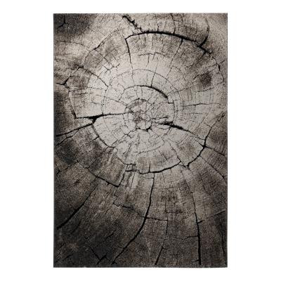 WECON HOME Tapis motif tronc d'arbre marron et noir pour chambre, salon 170x120