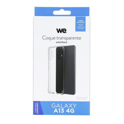 WE  Coque de protection TPU SAMSUNG GALAXY A13 4G Transparent: Anti-chocs - ultra