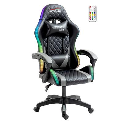 AMSTRAD Fauteuil Gamer  Ams Ultimate Led Noir