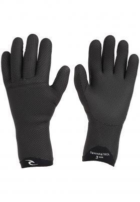 RIP CURL  - Dawn Patrol 3 mm Glove - Gants n&eacute;opr&egrave;ne homme Black / Grey - S