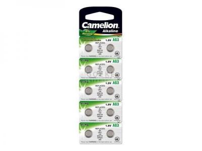 CAMELION 10  ag10 / lr54 / 189 / 389 / lr1130 pile bouton, longue dur&atilde;&copy;e de conservation (date d'expiration marqu&atilde;&copy;) 