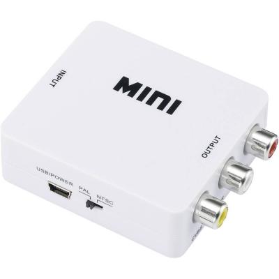 SPEAKA AV Convertisseur [HDMI - Cinch-RCA Composite] 1920 x 1080 Pixel Professional SP-HDMI2AV
