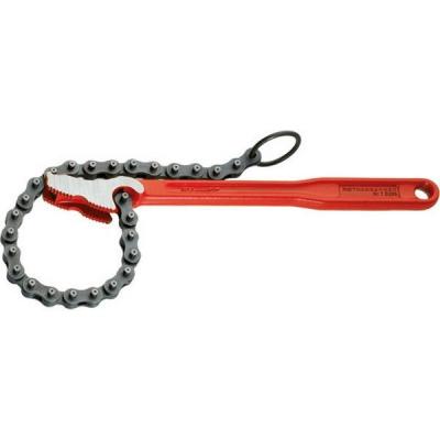 ROTHENBERGER Cl&eacute; serre-tube &agrave; chaine Gripping 4'' r&eacute;versible - 70235
