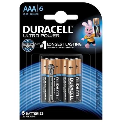 DURACELL Piles   UP AAA X6