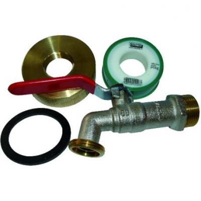 BOUTTE Kit adaptateur de cuve 1000L avec robinet m&eacute;tal 1/4 de tour Boutt&eacute;
