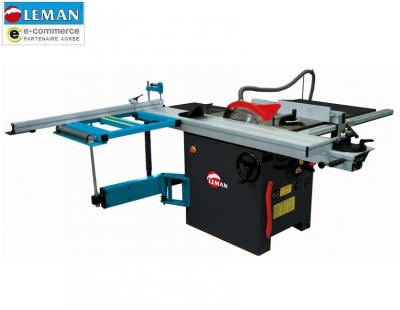 LEMAN Scie sur table avec inciseur et chariot 315 mm - 
