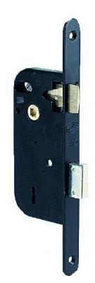 JPM  - Serrure &agrave; larder 1 point fouillot &agrave; &eacute;querre au 1/2 tour - Bouts carr&eacute;s - droite
