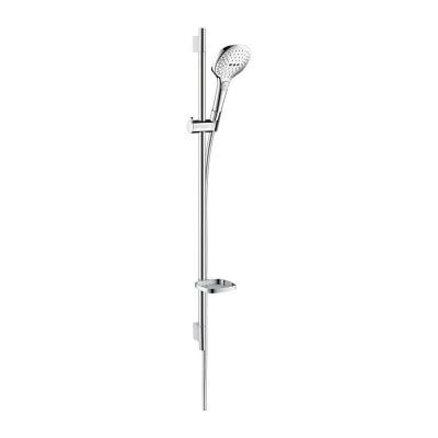 HANSGROHE Set de douche Raindance Select E 120 / Unica'S Puro 0,90 m blanc/chrom&acute;