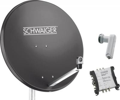 SCHWAIGER Syst&egrave;me SAT sans r&eacute;cepteur  SPI9961SET5 Nombre d'abonn&eacute;(s): 6