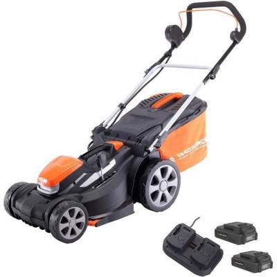  Tondeuse &agrave; Batterie Rotative Yard Force LMC37 2 Batteries 20V et Chargeur