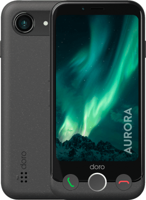 DORO Smartphone  Aurora A10 4.5"" Double nano SIM 64 Go Graphite