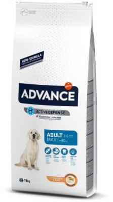 AFFINITY ADVANCE Tourteau Maxi Adult Poulet et Riz 18 KG Advance
