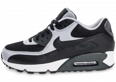 NIKE  Air Max 90 Essential Black Wolf Grey 