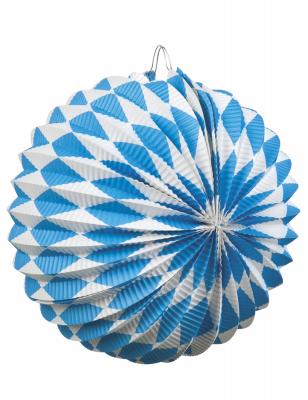 BOLAND BV Boland 54215&nbsp;&ndash;&nbsp;Set Lanternes Bavaria f&ecirc;te de la bi&egrave;re, Bleu/Blanc