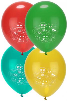 EMOJI Haza Original ballons  30 cm 8 pi&egrave;ces