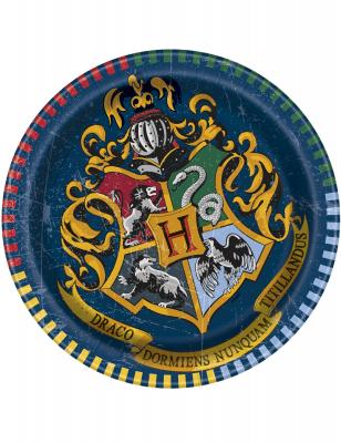 HARRY POTTER Unique Party  lot 8 petites assiettes en carton de f&ecirc;te